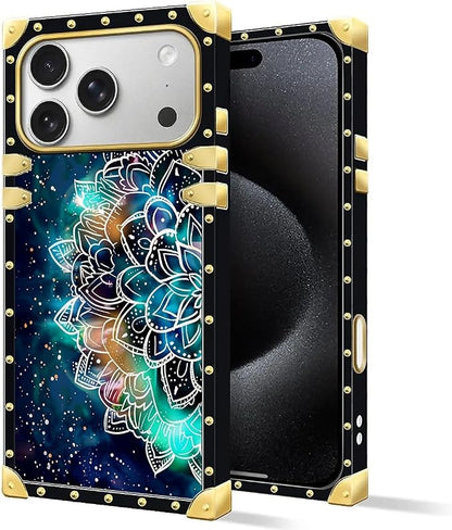 for iPhone 17 Pro Max Case Luxury Golden Decoration - Image 2