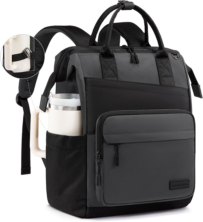 LOVEVOOK Laptop Backpack for Women, 17 Inch Travel Backpack for Work College by LOVEVOOK