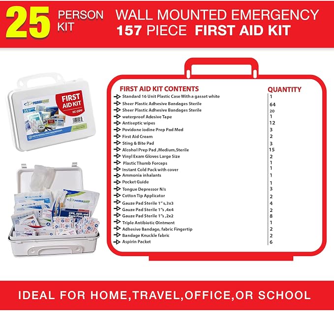 Primacare KC-25PP 25 Person Compact First Aid Kit - Image 5