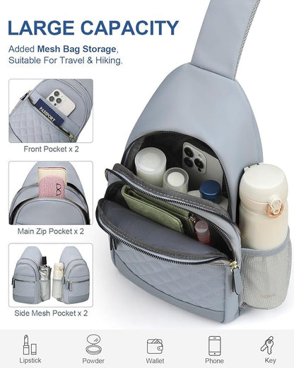 Capolo Sling Bag for Women Men Waterproof Crossbody Bags for Women Trendy - Image 4