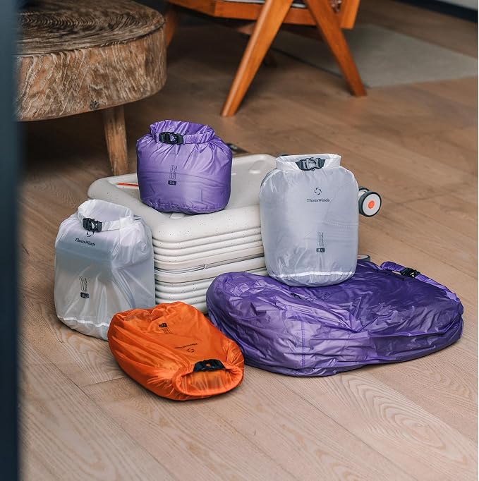 Thous Winds Heavy Duty Waterproof Dry Bag, 36L Lightweight Roll Top Dry Storage - Image 9