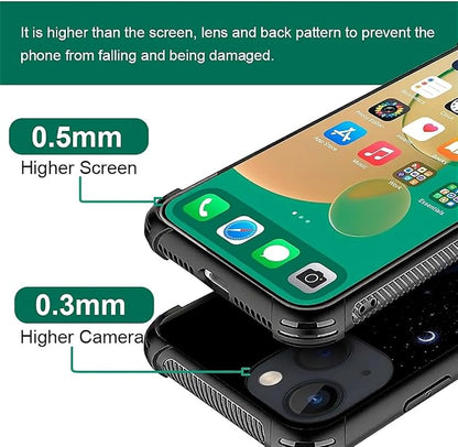 for iPhone 13 Case, Galaxy Fox Wolf Pattern Graphic Design Girl Boy Soft - Image 2
