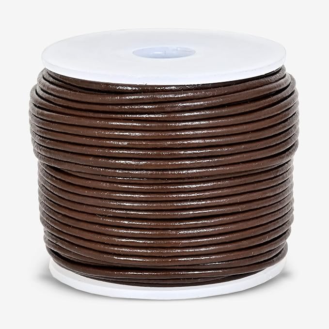 GENIQUE Real/Genuine Round Leather String Cord - Image 2
