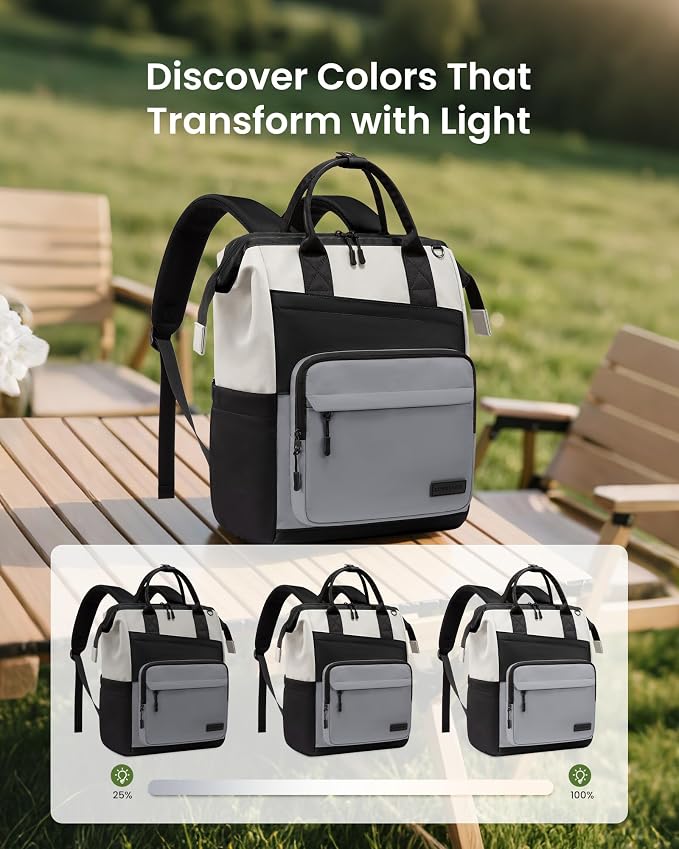 LOVEVOOK Laptop Backpack for Women, 15.6 Inch Travel Backpack for Work College - Image 7