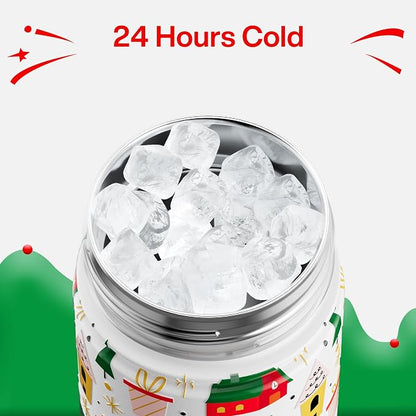 ENCOOL Christmas Insulated Water Bottle - Image 3