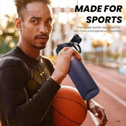 Sports Water Bottle 22oz, Insulated Water Bottle - Image 7