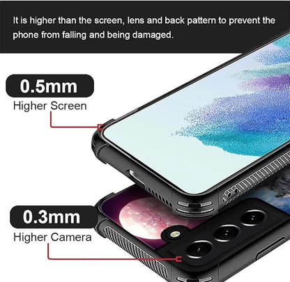 for Samsung Galaxy S21 Plus Case, Star Two Wolfs Howling Pattern Graphic Design - Image 4