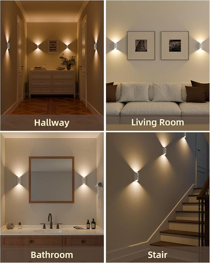 EZVALO Motion Sensor Wall Lights, 4000mAh Rechargeable Battery Operated Wall - Image 4