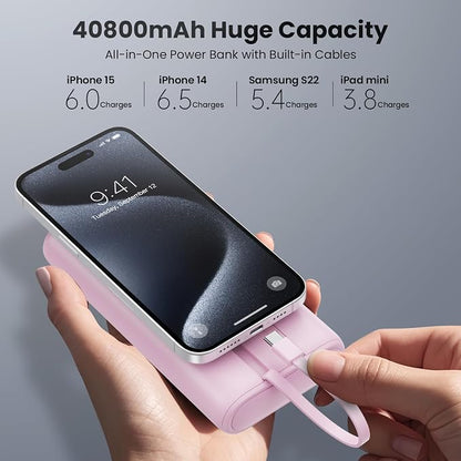 Upgraded Portable Charger 40800mAh Power Bank - Image 2
