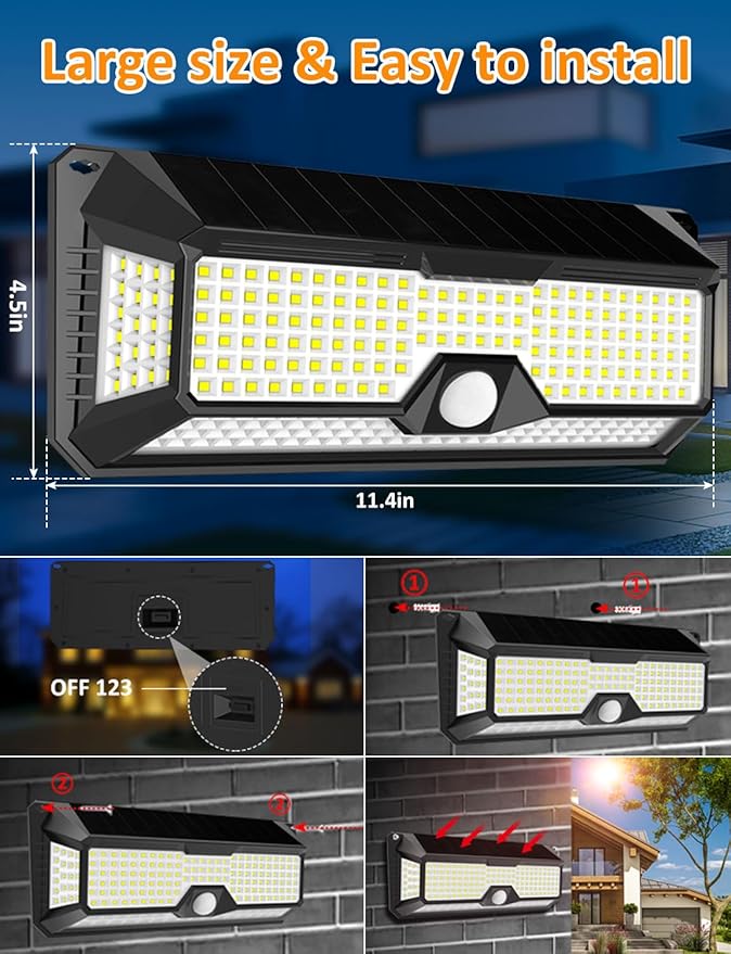 Solar Outdoor Lights - Image 4