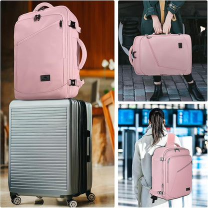 MATEIN Womens Travel Backpack, Extra Large Carryon Backpack Fits Overhead Bin - Image 6