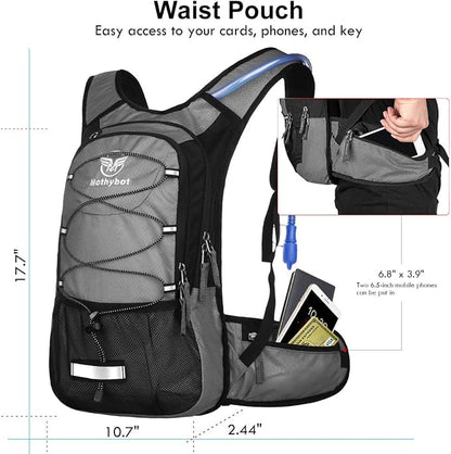 Mothybot Hydration Pack, Insulated Hydration Backpack - Image 3