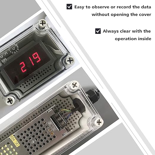 QILIPSU Junction Box with Mounting Plate 200x150x100mm - Image 4