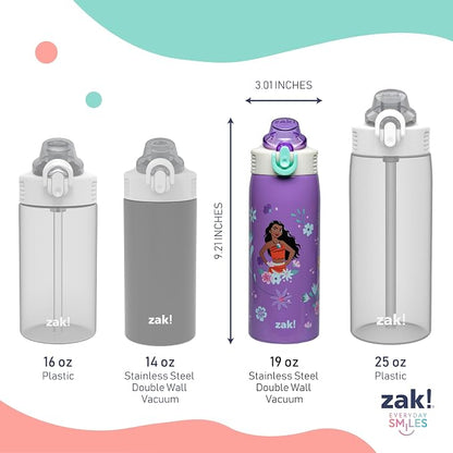 Zak Designs Disney Princess Sage Kids Water Bottle - Image 10