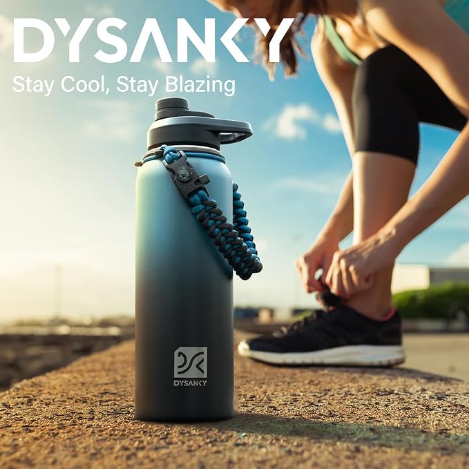 DYSANKY 40 oz Insulated Water Bottle | Thickened Stainless Steel Vacuum Metal - Image 4