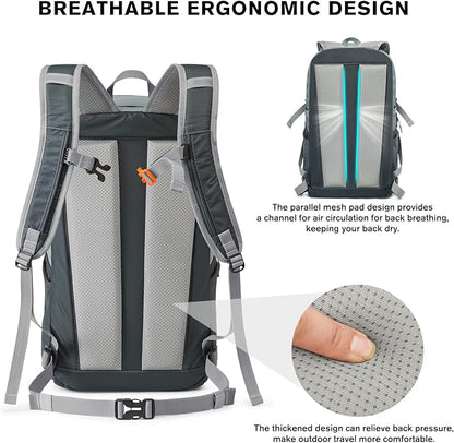 G4Free 30L Lightweight Hiking Backpack - Image 6