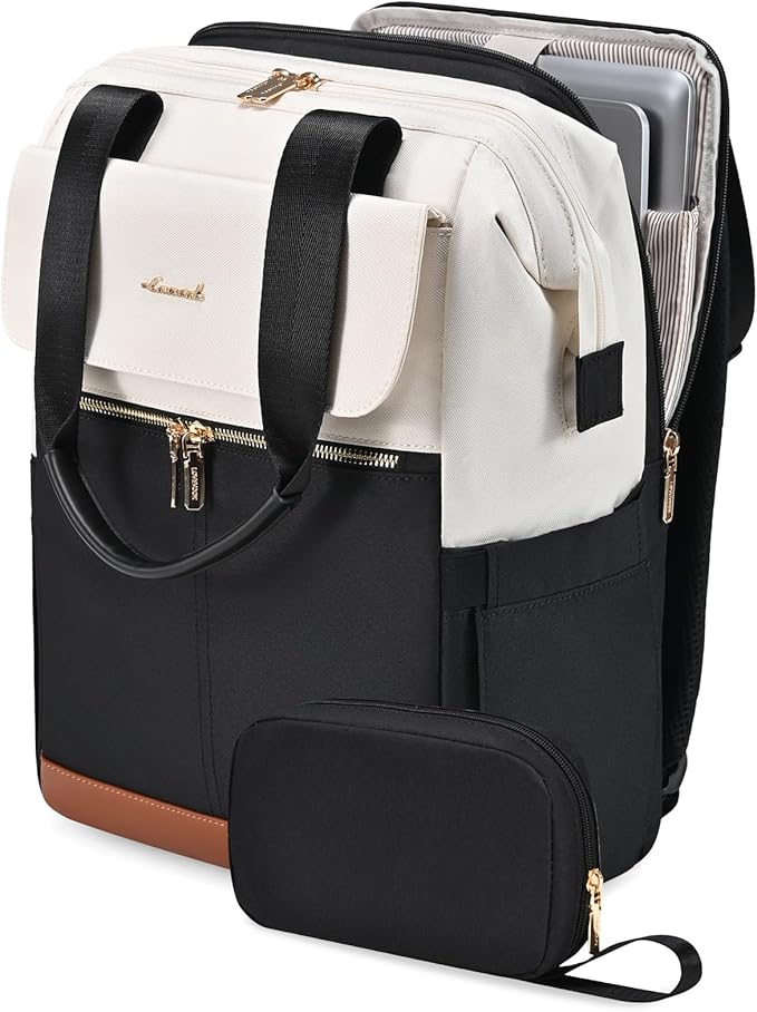 LOVEVOOK Laptop Backpack for Women, 15.6 Inch Work Laptop Bag by LOVEVOOK