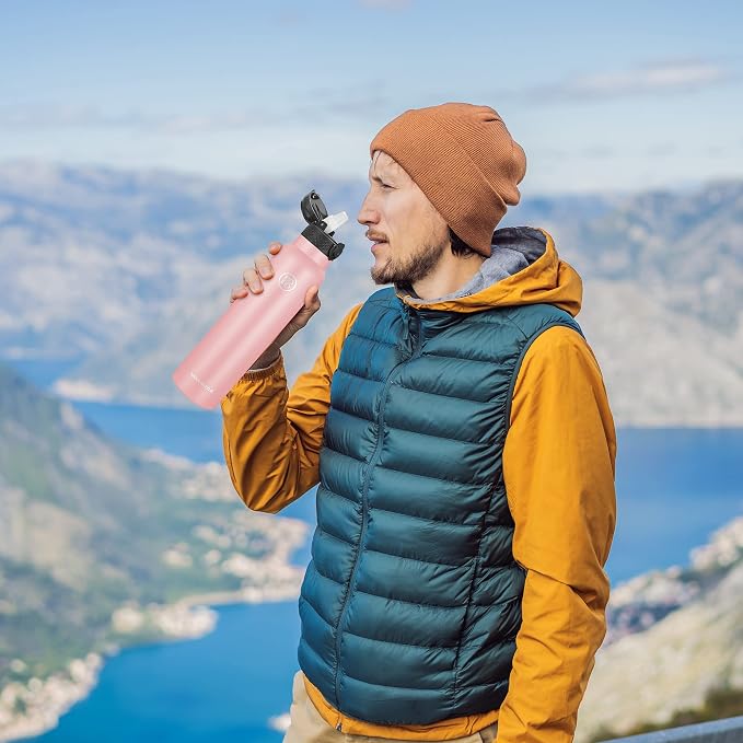 Han's Bottle Sports Water Bottle - 32 Oz - Image 7