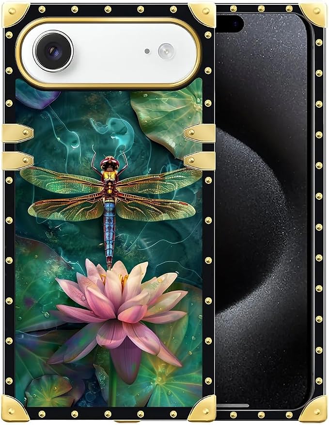 for iPhone 17 Air Case Luxury Golden Decoration by Unknown