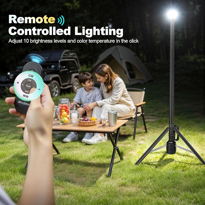 SYLSTAR 360° Rechargeable Work Light - Image 5