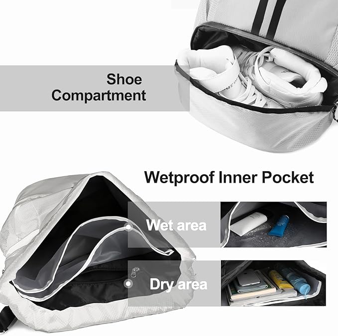 Hoedia Sports Drawstring Backpack - Image 2