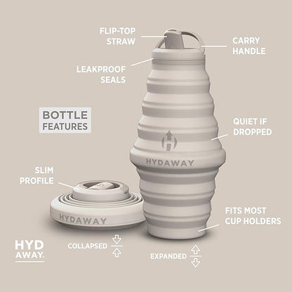 HYDAWAY 25oz Collapsible Water Bottle - Image 5