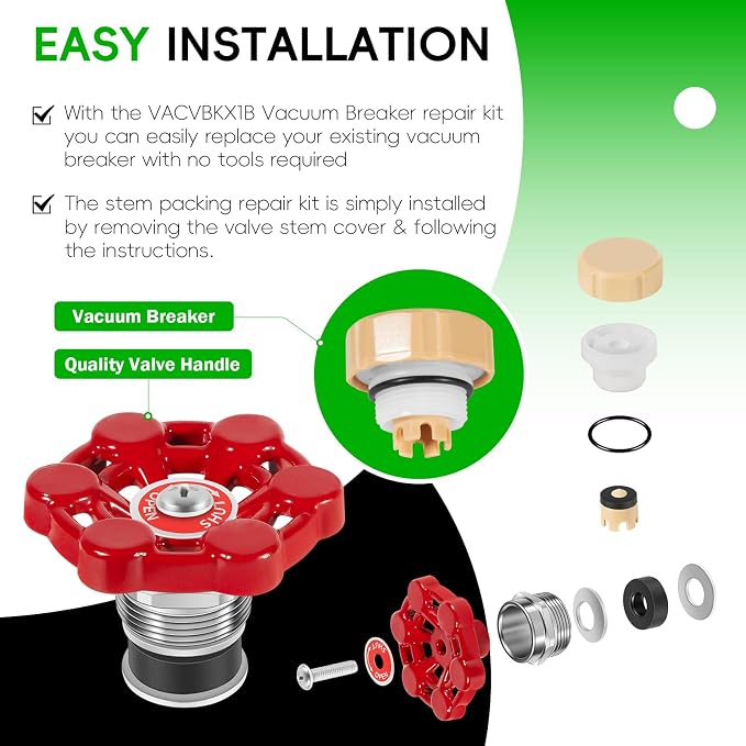 2-Pack Universal Outdoor Faucet Repair Kit - Image 5