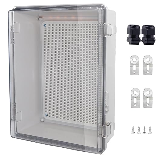 IP67 Waterproof Junction Box, ABS Plastic Electrical Enclosure by LuSumtly