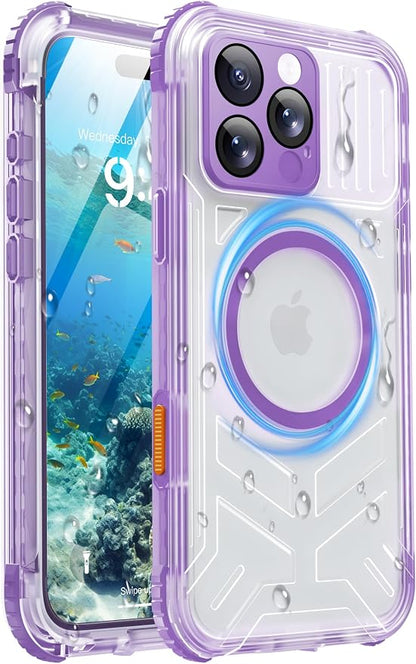 for iPhone 16 Pro Waterproof Case by Haireca