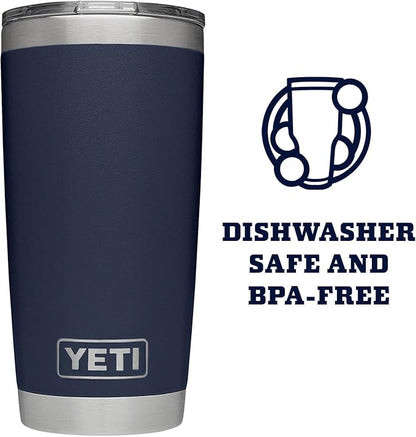 YETI Rambler 20 oz Stainless Steel Vacuum Insulated Tumbler w/MagSlider Lid - Image 4