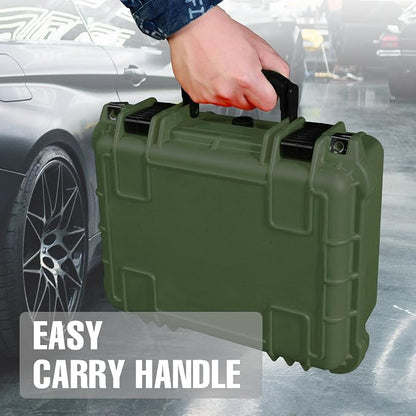 Jack Boss 14x 11.5x 6.5 Inch Hard Case, Portable Weather Waterproof Protective - Image 6