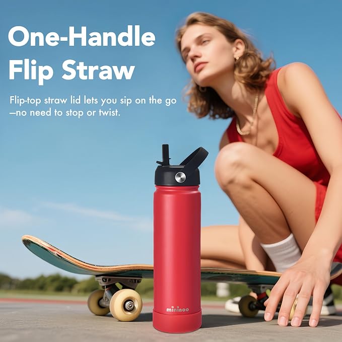 Insulated Stainless Steel Water Bottle - Image 7
