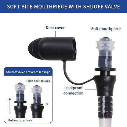 N NEVO RHINO Hydration Bladder1.5L- 2L-3L Leak Proof Water Reservoir, BPA -Free - Image 4