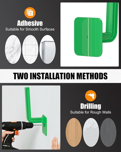 Multi-Purpose Hat Organizer, Strong Adhesive Hat Hooks - Image 3