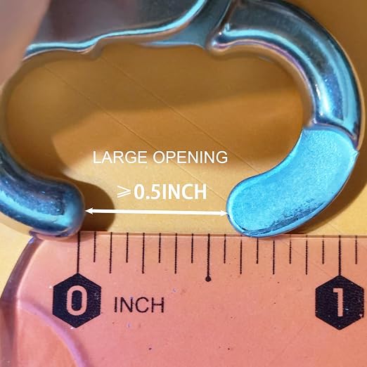 1 PCS 316 Stainless Steel Swivel Trigger Snap Hooks, 2.65” Heavy Duty Clips - Image 3