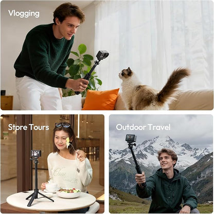 23.62" Action Camera Selfie Stick Tripod Stand w Neck Lanyard, ULANZI MT92 - Image 8