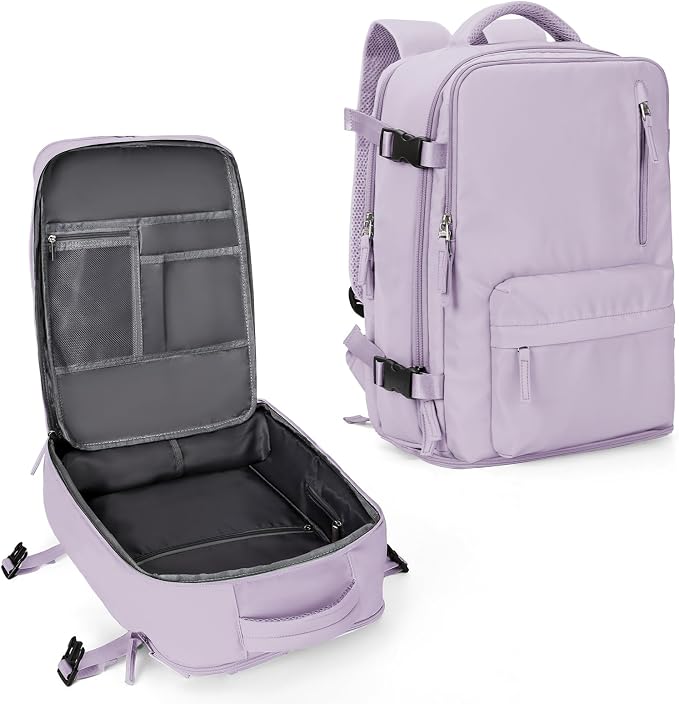 WONHOX Large Travel Backpack Carry on Flight Approved Laptop Work Business by WONHOX