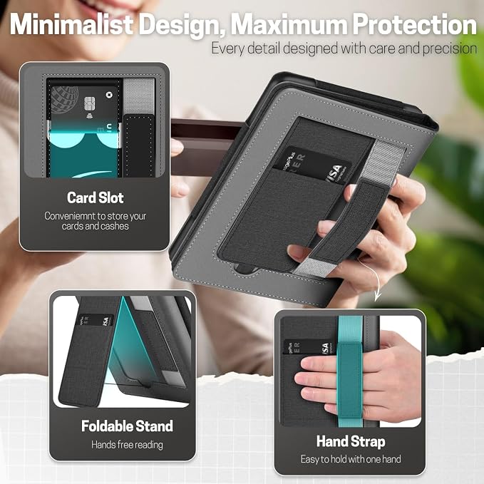 TNP Stand Case for Kindle Paperwhite 12th Generation 2024 / Kindle Colorsoft - Image 3