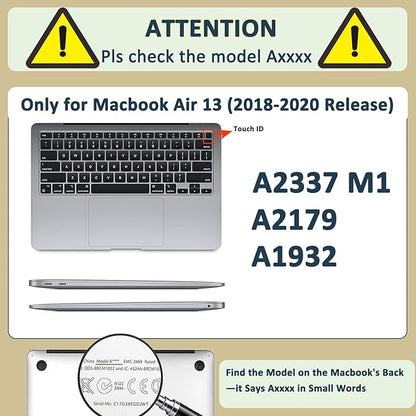 Printed Case for MacBook Air M1 13 inch 2020 2019 2018 Release, Aesthetic Hard - Image 2