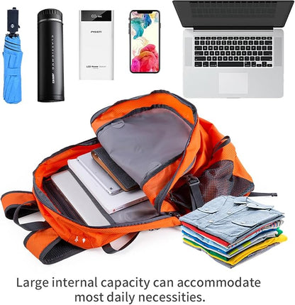 NODLAND Lightweight Backpack, Travel 40L Foldable Water-Resistant Daypack - Image 5