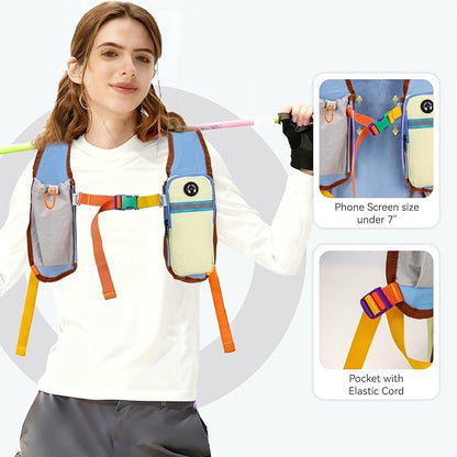 Small Hiking Backpack Travel Daypack 15L Colorful Lightweight Packable Foldable - Image 3