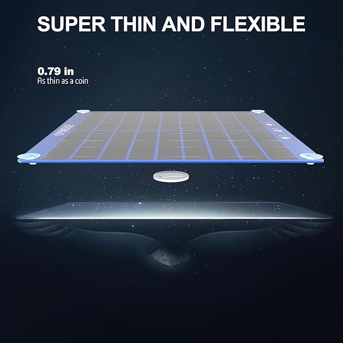 OYMSAE 30W Solar Car Battery Charger Portable 12V Trickle Battery Charger & - Image 5