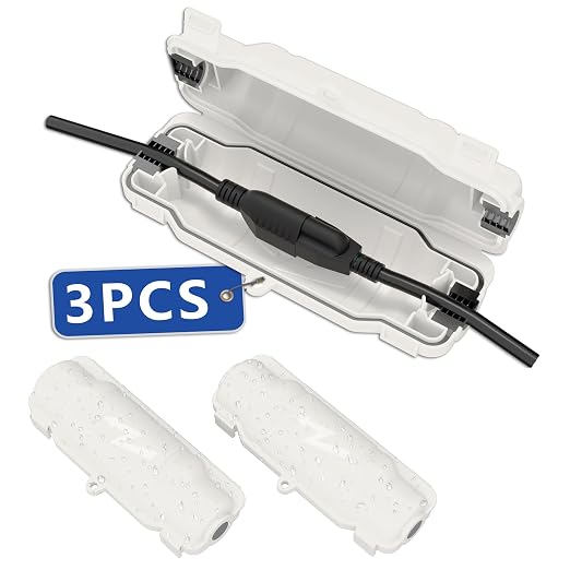 3 Pack Outdoor Extension Cord Safety Cover by Unknown