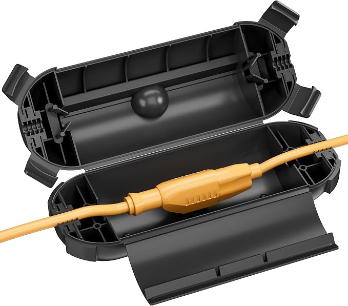 BN-LINK Outdoor Extension Cord Safety Cover, Cord Connector Protector Waterproof by BN-LINK