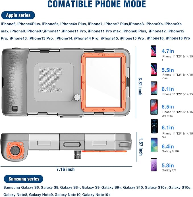 2026 Underwater Snorkeling Diving Phone Case - Image 5