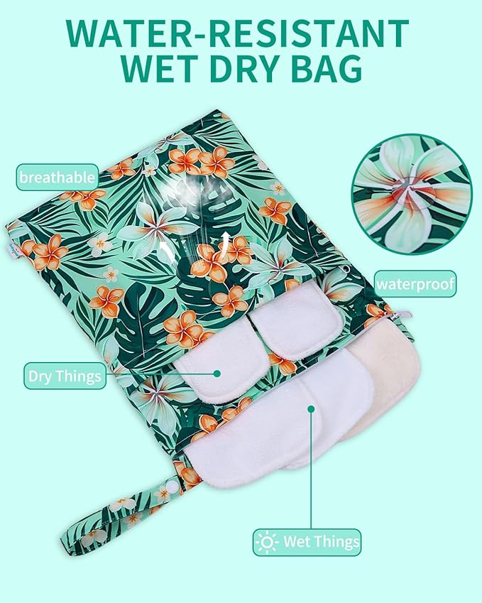 babygoal Wet Bags 3 Pack, Waterproof Travel Dry Bags - Image 2