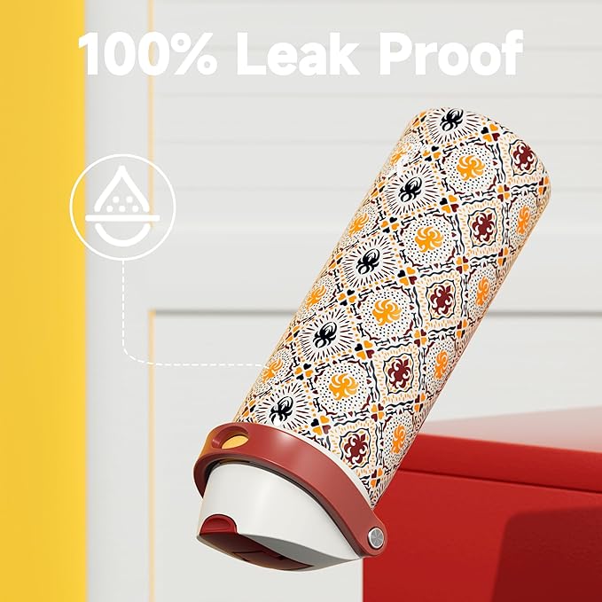 24 oz Insulated Water Bottle for Sports: Meoky Stainless Steel Water Bottle - Image 5