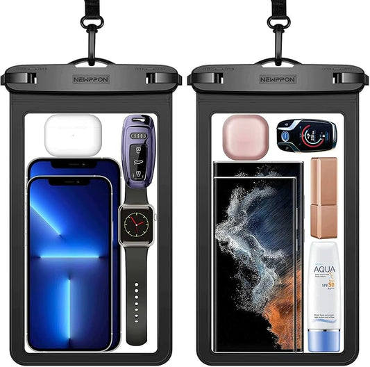 10.5" XL Large Waterproof Phone Pouch by Newppon