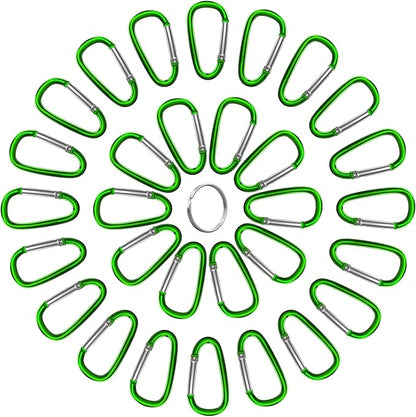 30PCS Aluminum Carabiner Clips - Image 5