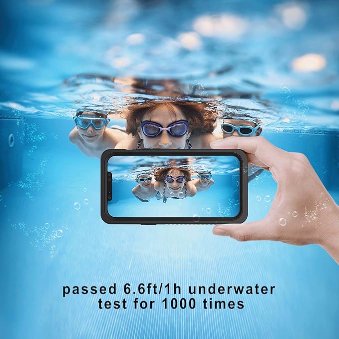 Lanhiem for iPhone 12 Case, Waterproof Dustproof Shockproof Case - Image 4